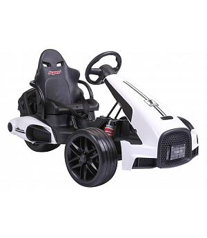 Kart eléctrico infantil color blanco Go-Kart CH9939 - LE5737